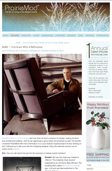 PrairieMod Website, December 2008