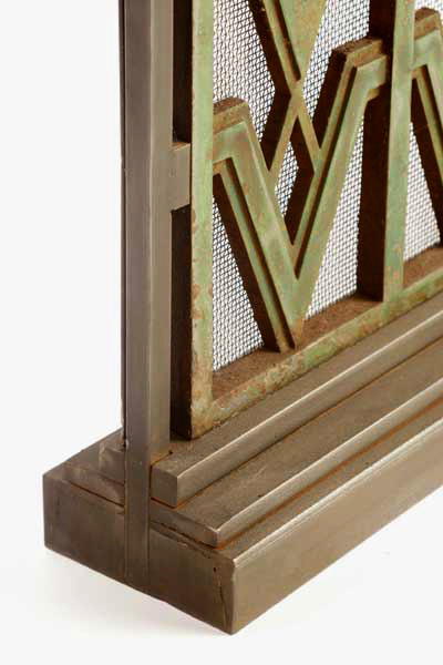 Base From An English Deco Fireplace Screen